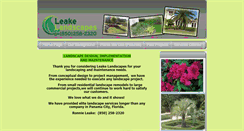 Desktop Screenshot of panamacitylandscaping.com